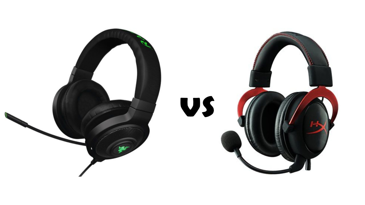 Razer Kraken 7.1 vs Hyper-X Cloud 2 Headphones